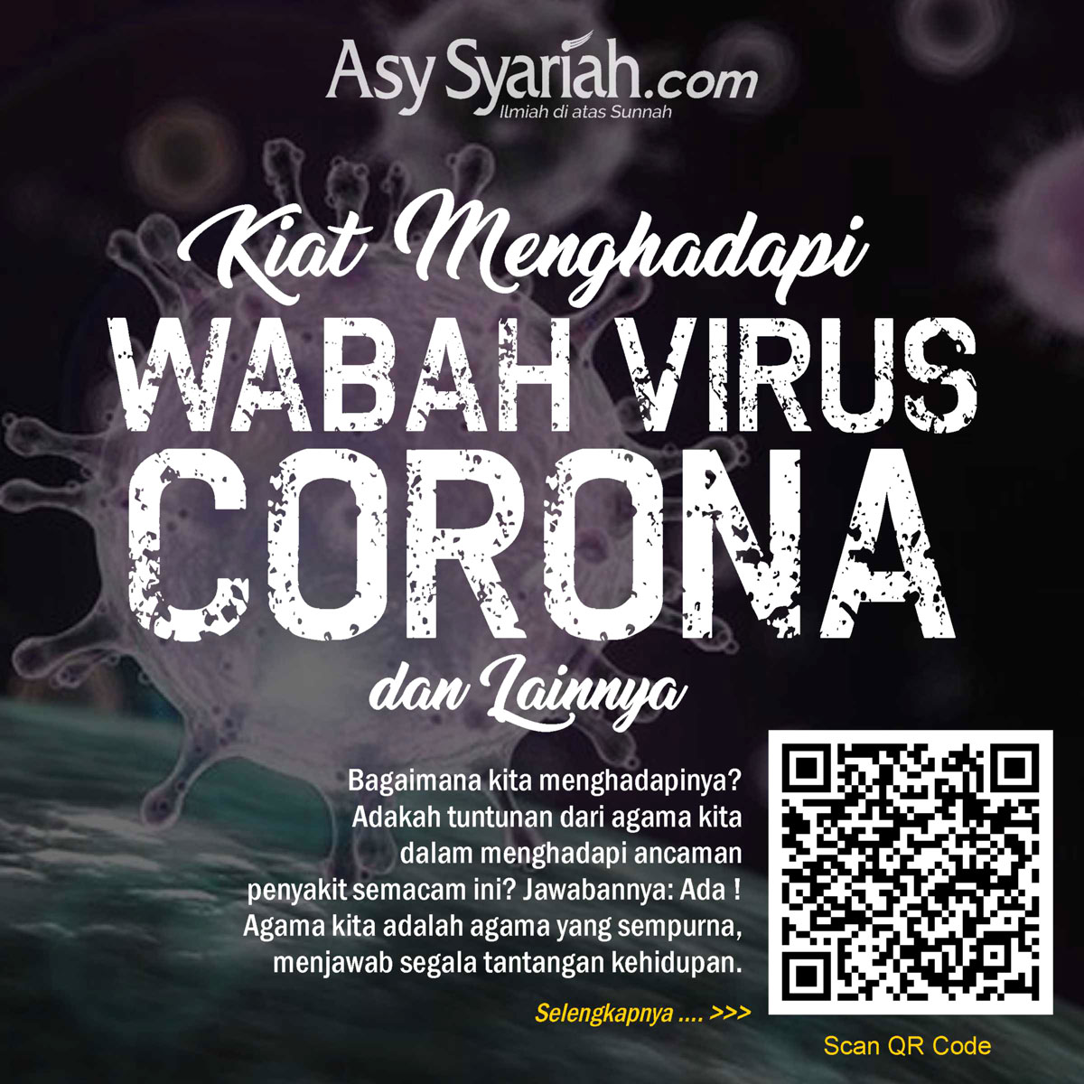 Kiat Menghadapi Wabah Virus Corona Dan Lainnya Majalah Islam Asy